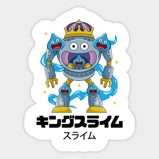 Mecha King Metal Slime Sticker